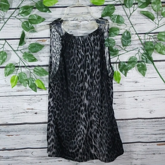 Elie Tahari Bergdorf Goodman animal print halter S - Picture 1 of 7